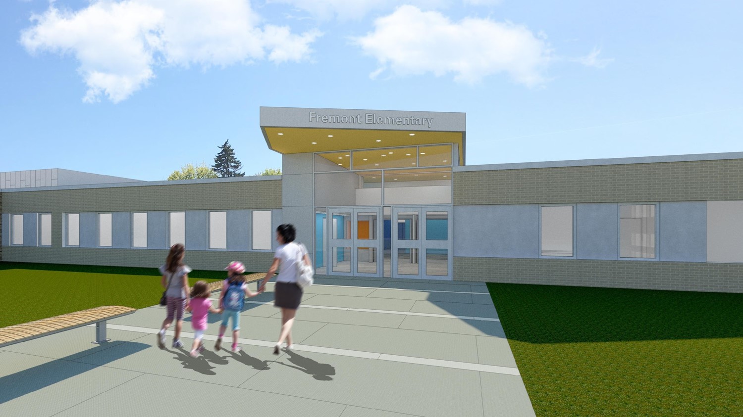 Fremont: New proposed entrance 