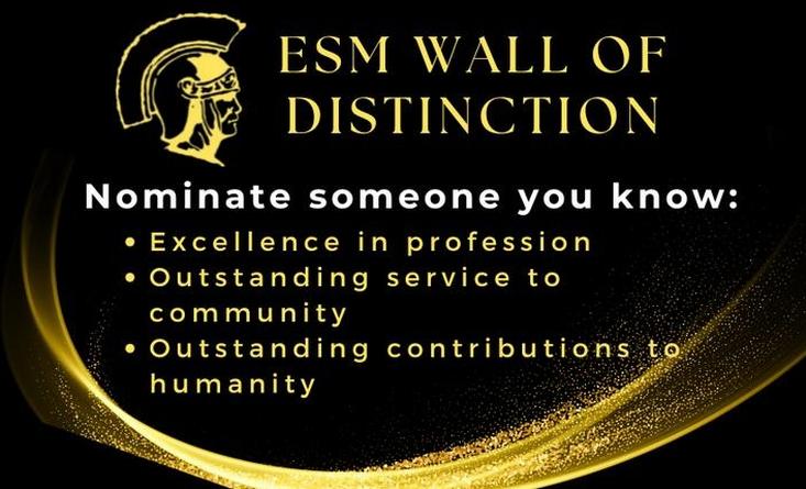 Wall of Distinction  Nominations Open